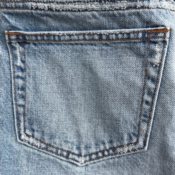 Rare Hollister Y2K Jean Skirt w Beach Barbie PINK Raffia Belt ⭐️⭐️⭐️⭐️⭐️ - Picture 6 of 11